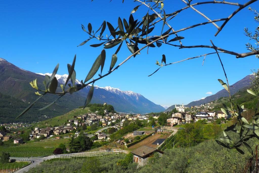 Fantastica Villa Fra Le Alpi Valtellinesi Tresivio Exteriér fotografie